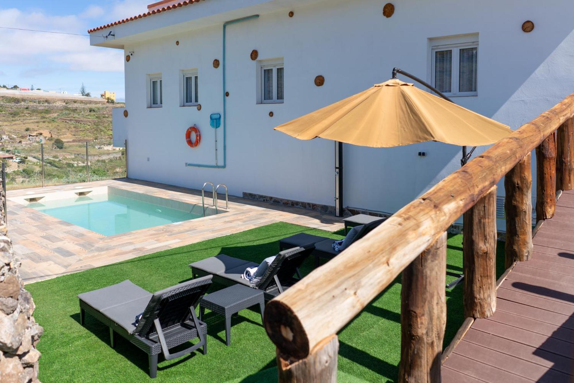 Dejablue. Villa Rural Junto Al Mar Y La Montana Santa Maria de Guia de Gran Canaria Eksteriør bilde
